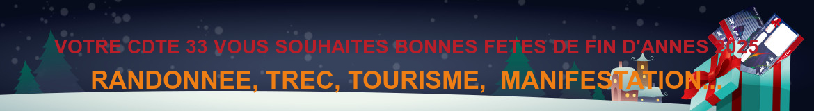 VOTRE CDTE 33 VOUS SOUHAITES BONNES FETES DE FIN D'ANNES 2025